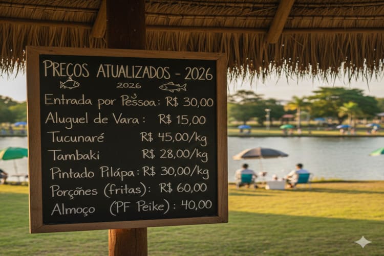 Quanto Custa um Pesque e Pague em Goiânia: Preços Atualizados