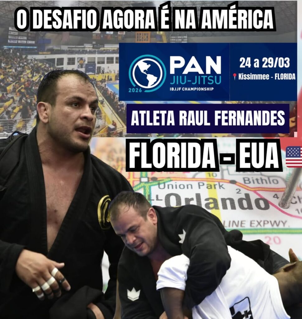 atleta goiano Raul Fernandes, jiu-jitsu em Goiás, Pan IBJJF 2026